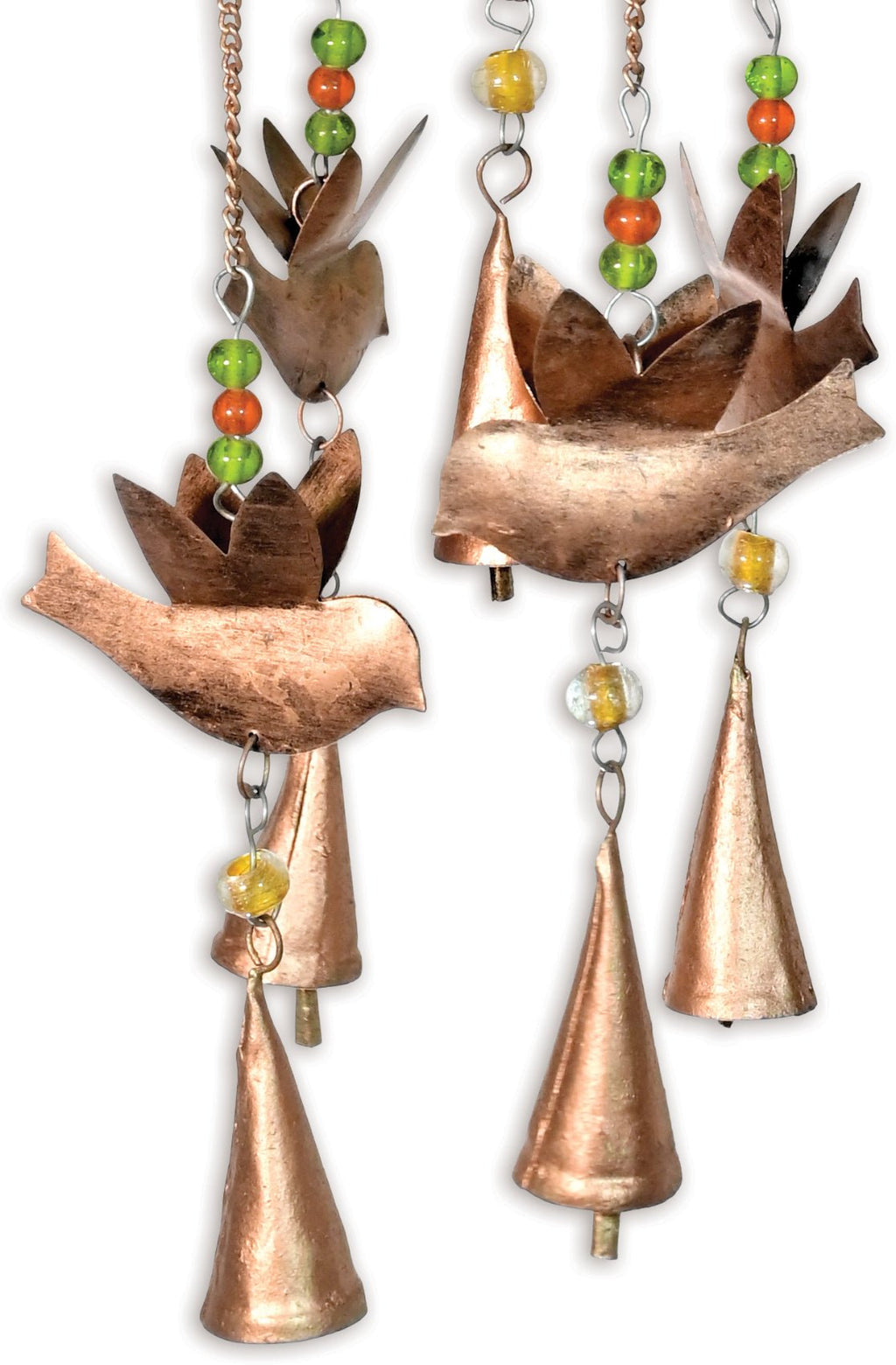 Blissful Birds Bell Chime - Antique Finish - Che Cose Belle