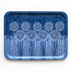 Bloom in Blue Tray | wood and melamine | 17" x 13" | Sweetgum - Che Cose Belle