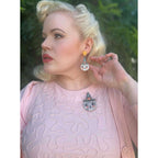 Bloomin' Luna Witch Statement Earrings by Johanna Parker x Lipstick & Chrome
