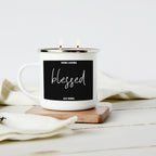 16oz Reusable Metal Candle Mug Scented Soy Candle Gift