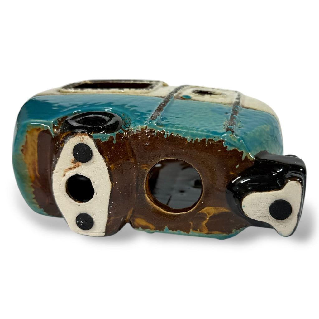 Blue Ceramic Camper Van Lamp - Che Cose Belle