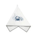Blue Crab Terrycloth Guest Hand Towel - Che Cose Belle
