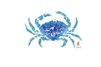 Blue Dungeness Crab Placemat | Nautical - Che Cose Belle