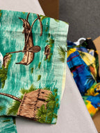 Blue Hawaii Mens Outrigger Hawaiian Shirt Made in Hawaii XL - Che Cose Belle