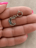 Blue Moon Abalone Charm - Che Cose Belle
