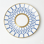 Blue Mosaic Accent Plate - Set of 4 - Che Cose Belle