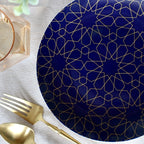 Blue Mosaic Appetizer Plates - Set of 4 - Che Cose Belle