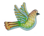 Blue Painted Bird Ornament - Che Cose Belle