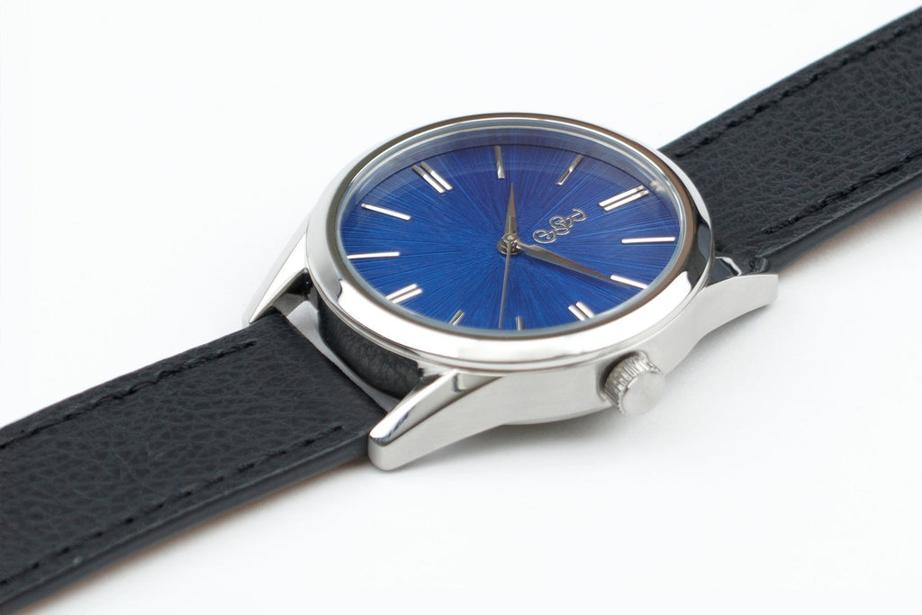Blue Sunburst Watch - Che Cose Belle