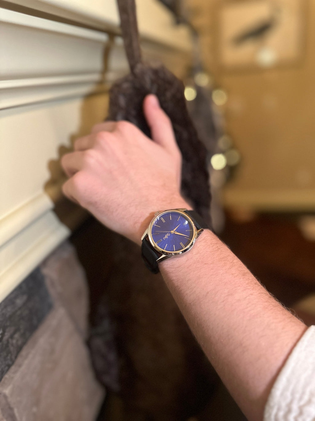 Blue Sunburst Watch - Che Cose Belle