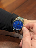 Blue Sunburst Watch - Che Cose Belle
