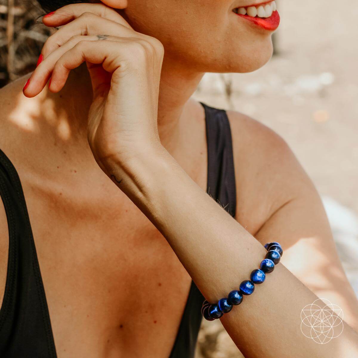 Blue Tiger’s Eye Bracelet - Che Cose Belle