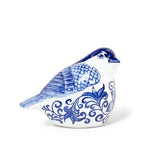 Blue & White Porcelain Bird Accent - Che Cose Belle