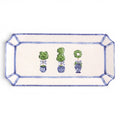 Blue & White Topiary Ceramic Tray - Che Cose Belle