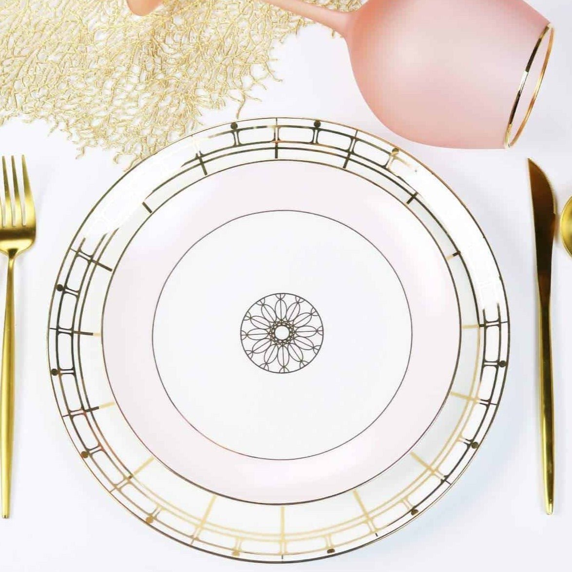 Blush Jewel Salad Plate - Set of 4 - Che Cose Belle