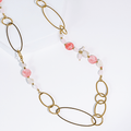 Blush Loops Necklace - Che Cose Belle