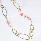 Blush Loops Necklace - Che Cose Belle