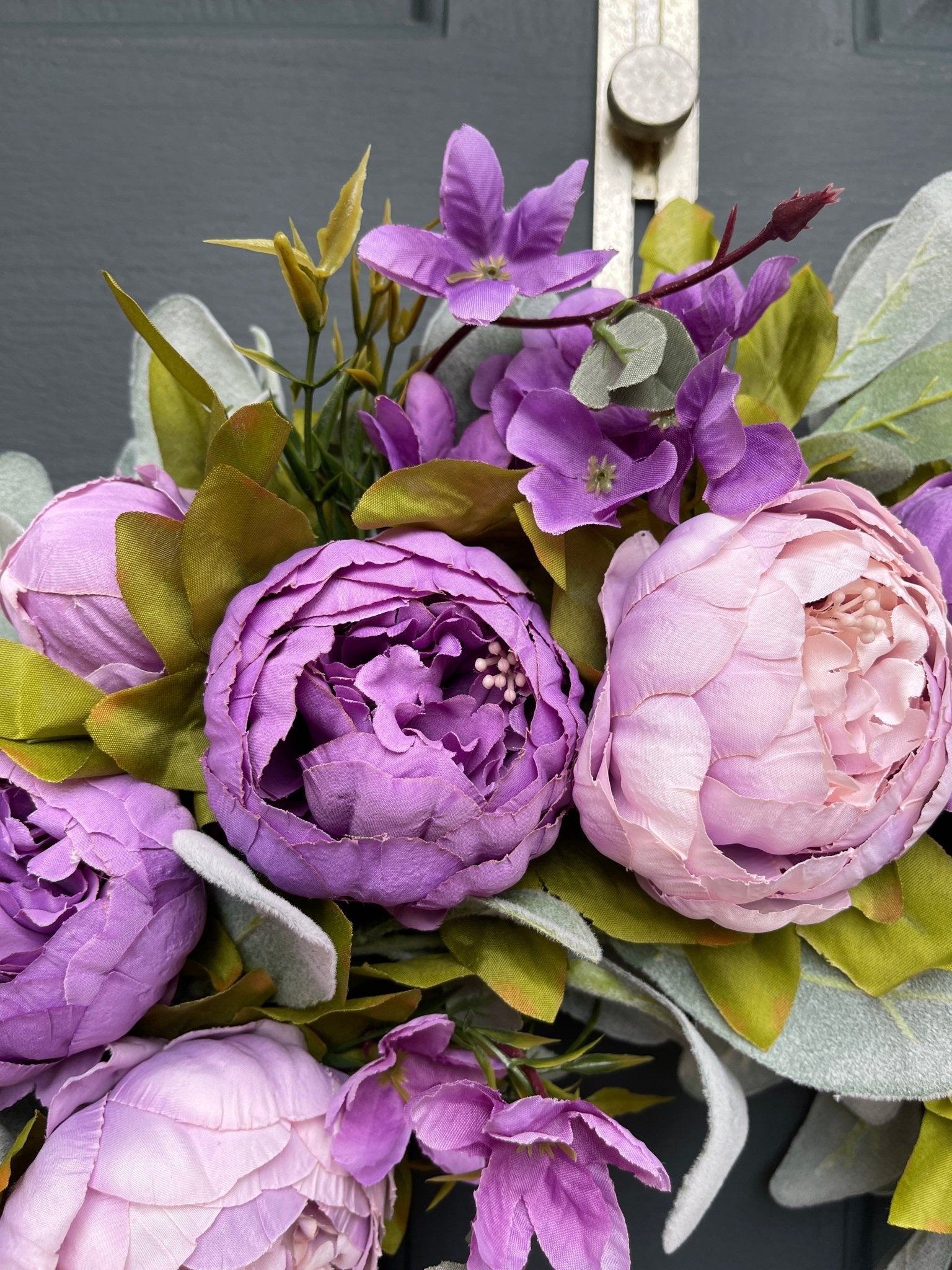Blush Pink Peony Spring Wreath - Che Cose Belle
