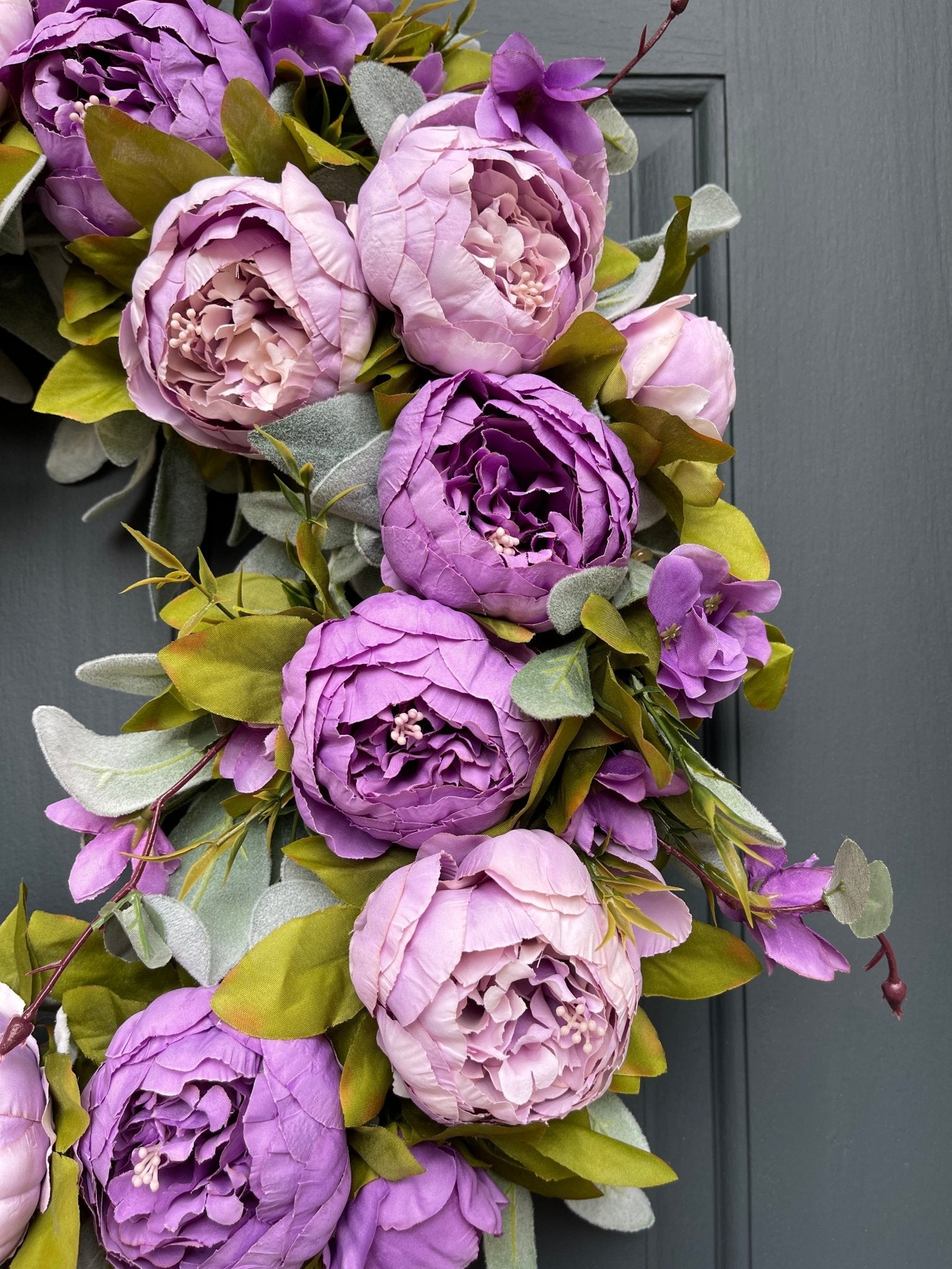 Blush Pink Peony Spring Wreath - Che Cose Belle