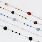 Boho Bliss Dainty Gemstone Necklace - Che Cose Belle