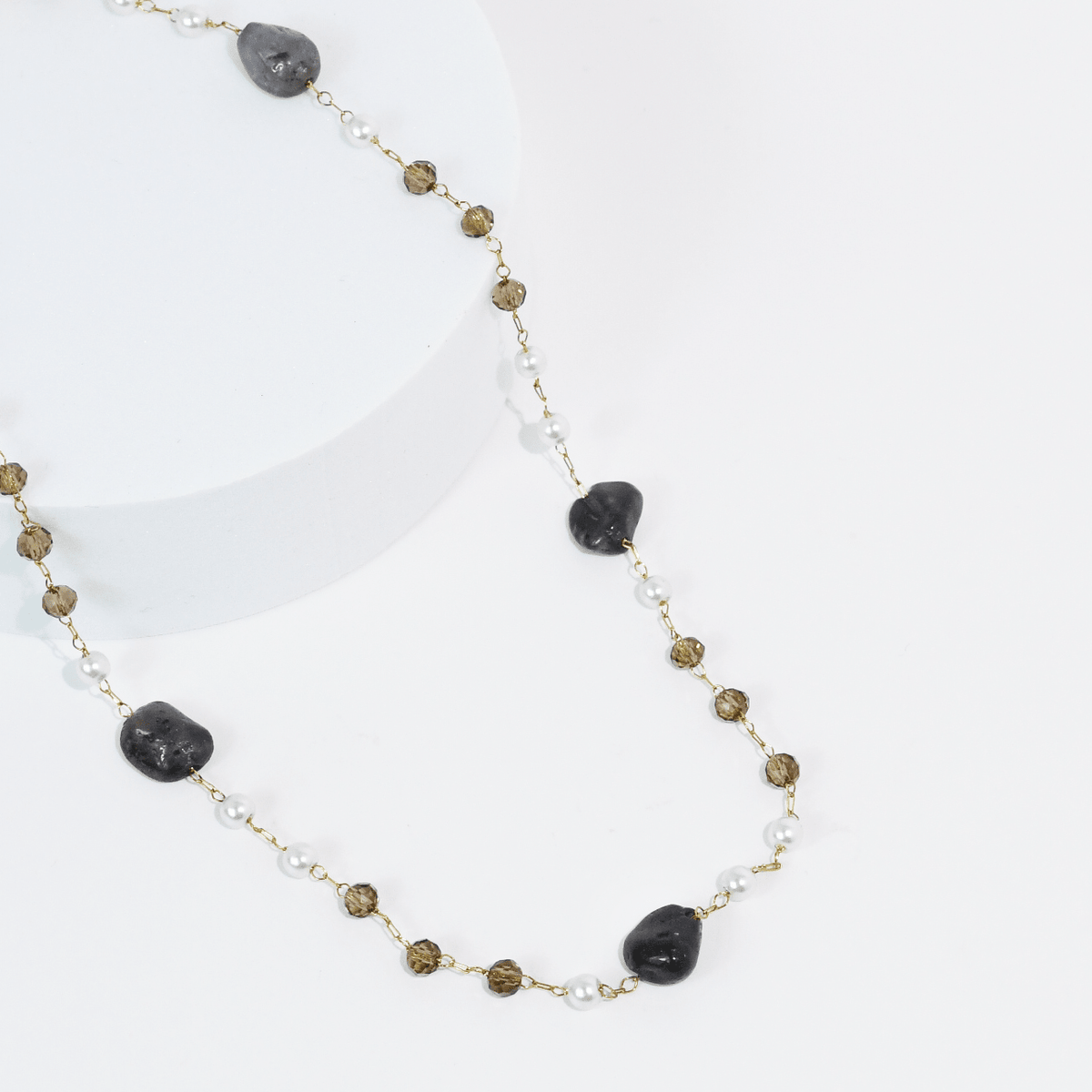 Boho Bliss Dainty Gemstone Necklace - Che Cose Belle