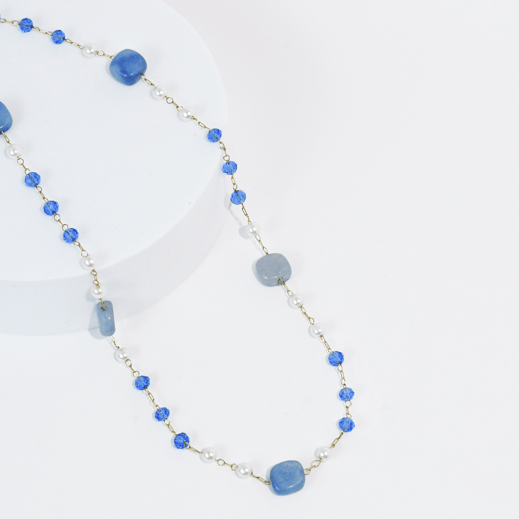 Boho Bliss Dainty Gemstone Necklace - Che Cose Belle