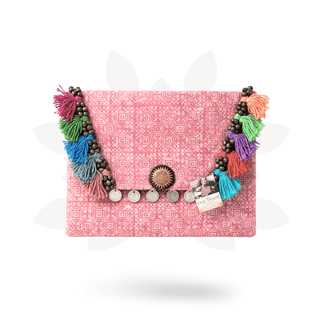 Boho-chic Batik Clutch Bag - Thailand - Che Cose Belle