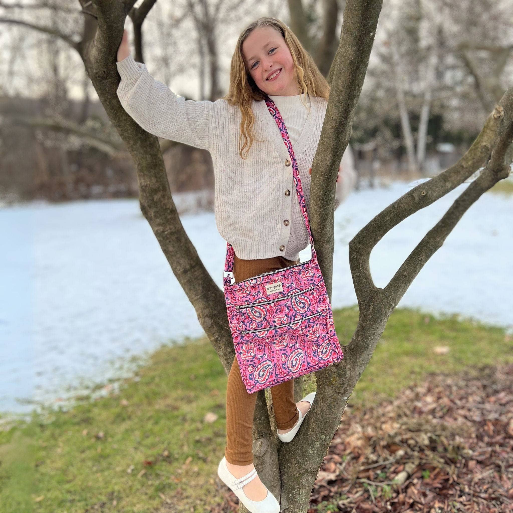 Boho Hippie Crossbody Bag - Che Cose Belle