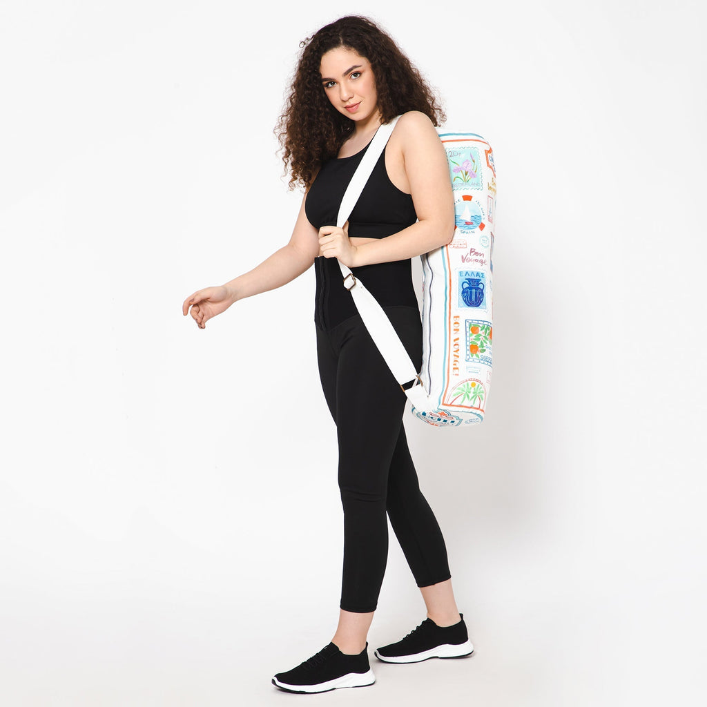 Bon Voyage Yoga Mat Bag - Che Cose Belle
