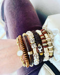 Bone Bead Bracelet - Che Cose Belle