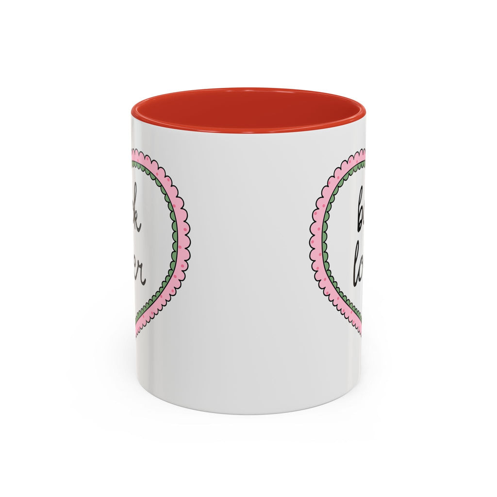 Book Lover Coffee Mug with Heart - Che Cose Belle