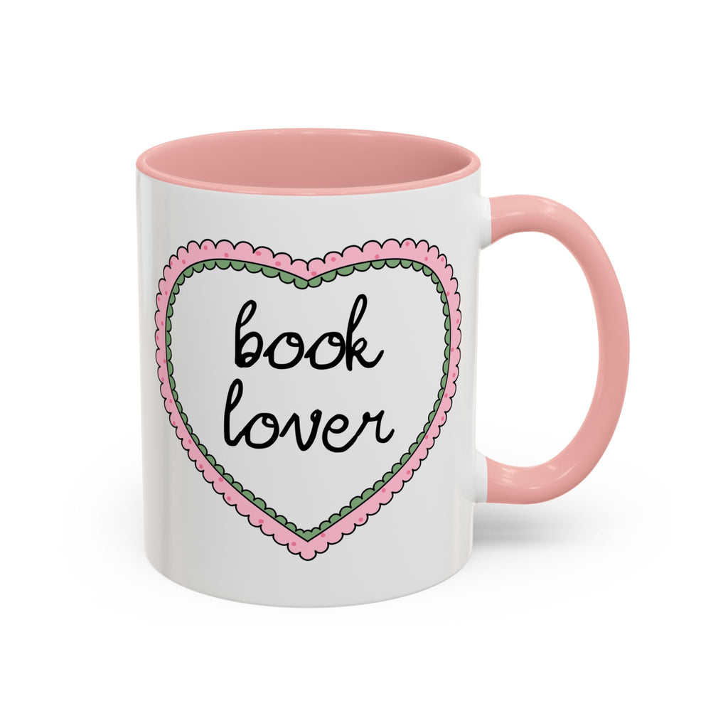 Book Lover Coffee Mug with Heart - Che Cose Belle