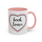 Book Lover Coffee Mug with Heart - Che Cose Belle