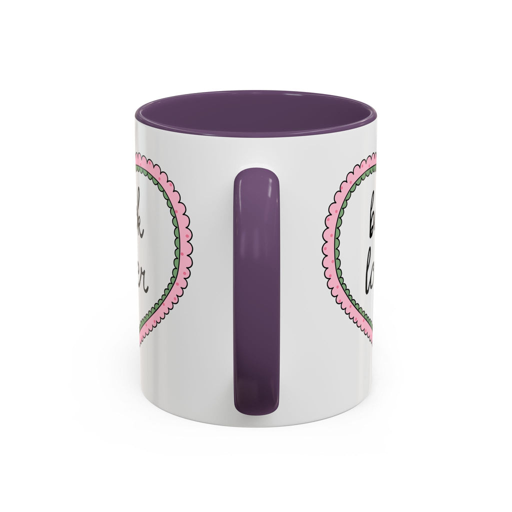 Book Lover Coffee Mug with Heart - Che Cose Belle