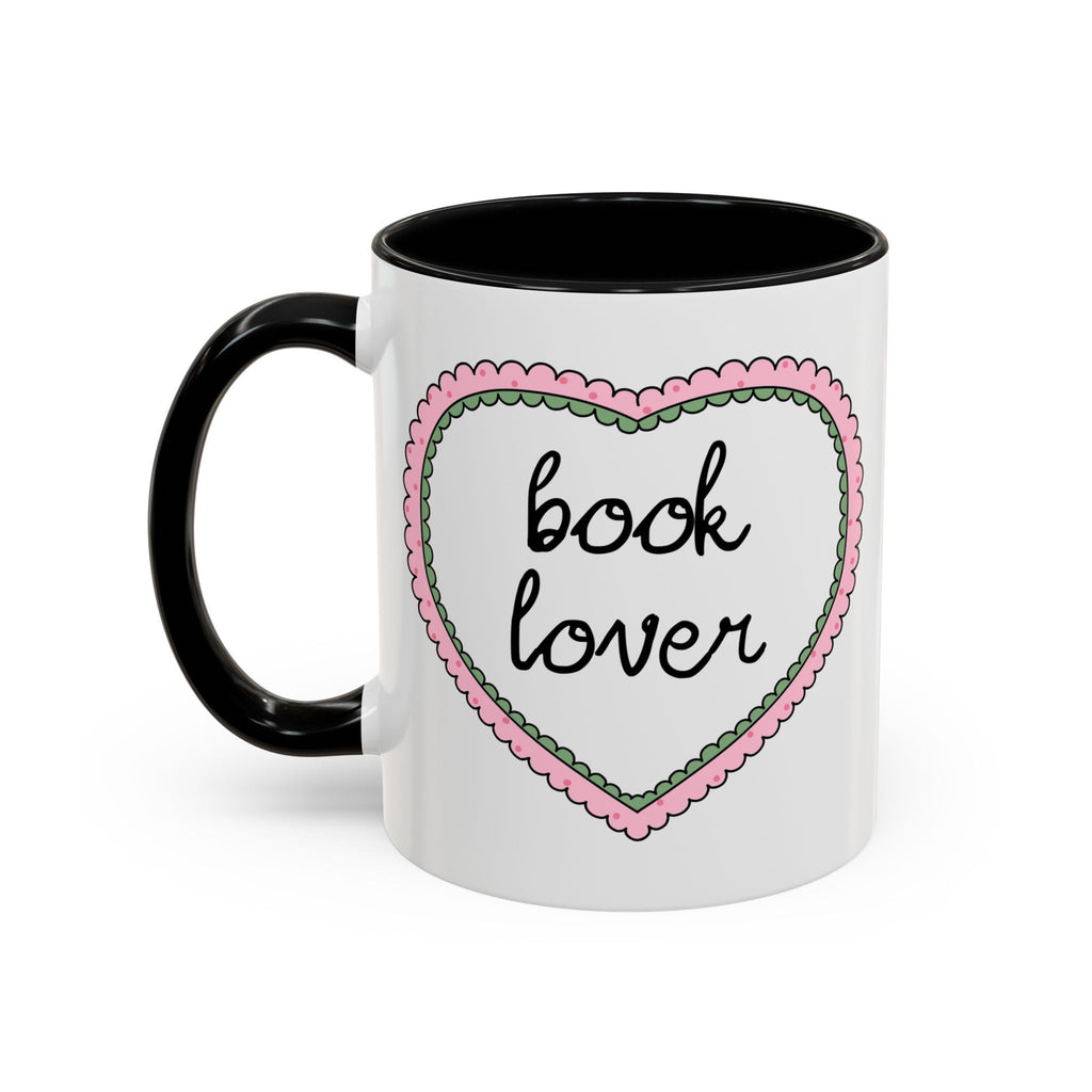 Book Lover Coffee Mug with Heart - Che Cose Belle