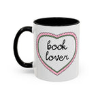 Book Lover Coffee Mug with Heart - Che Cose Belle