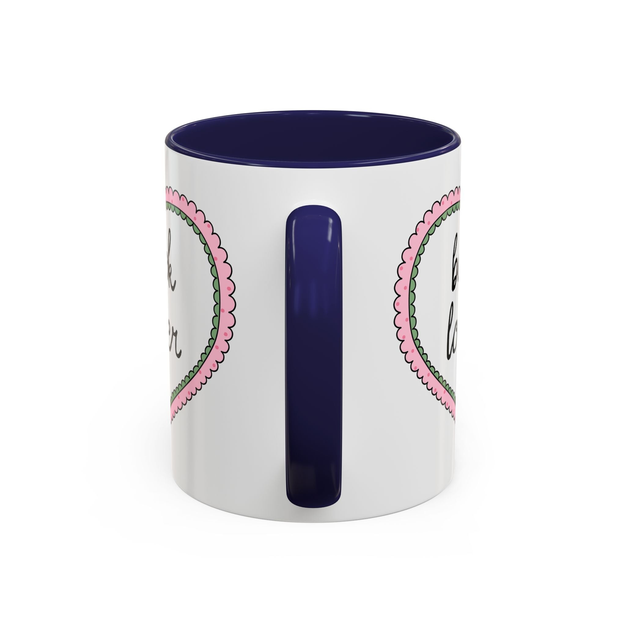 Book Lover Coffee Mug with Heart - Che Cose Belle
