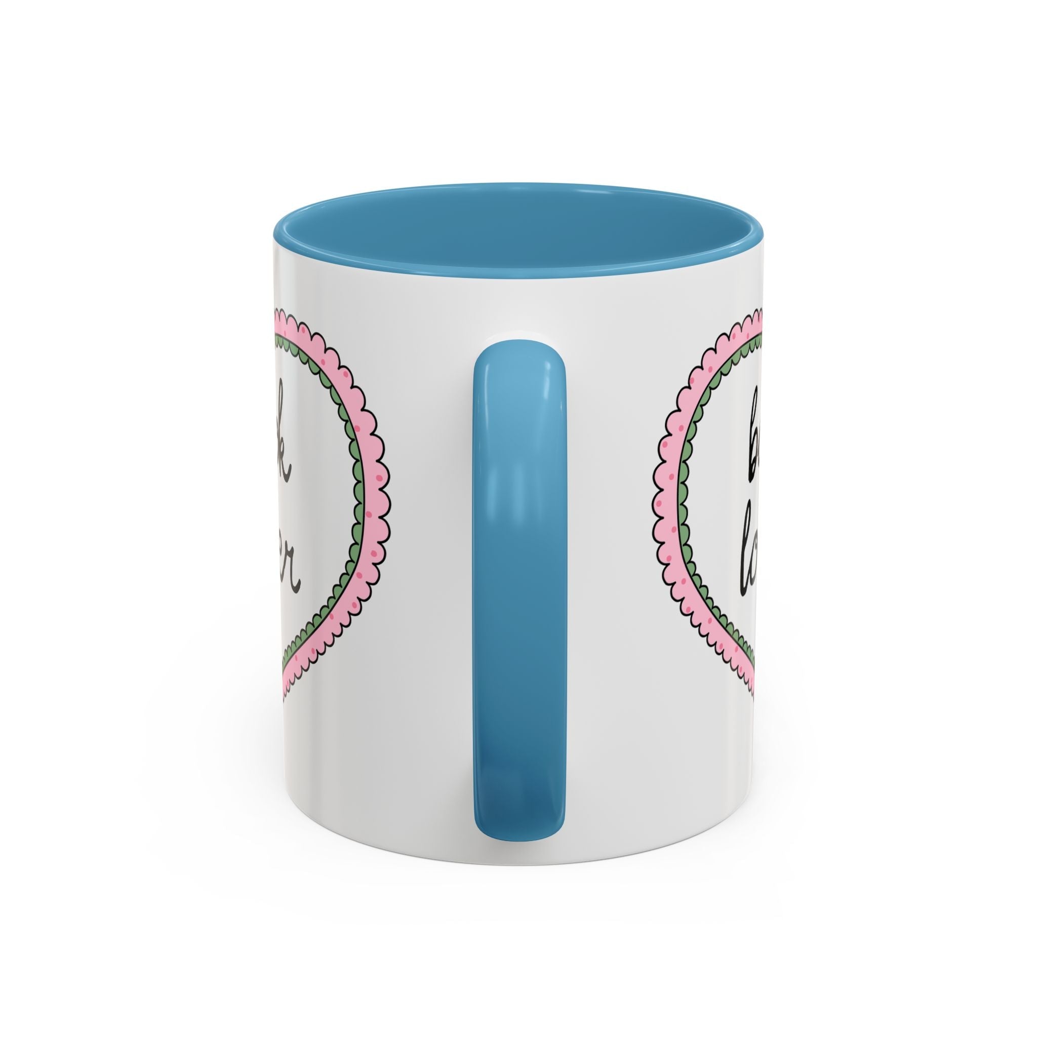 Book Lover Coffee Mug with Heart - Che Cose Belle