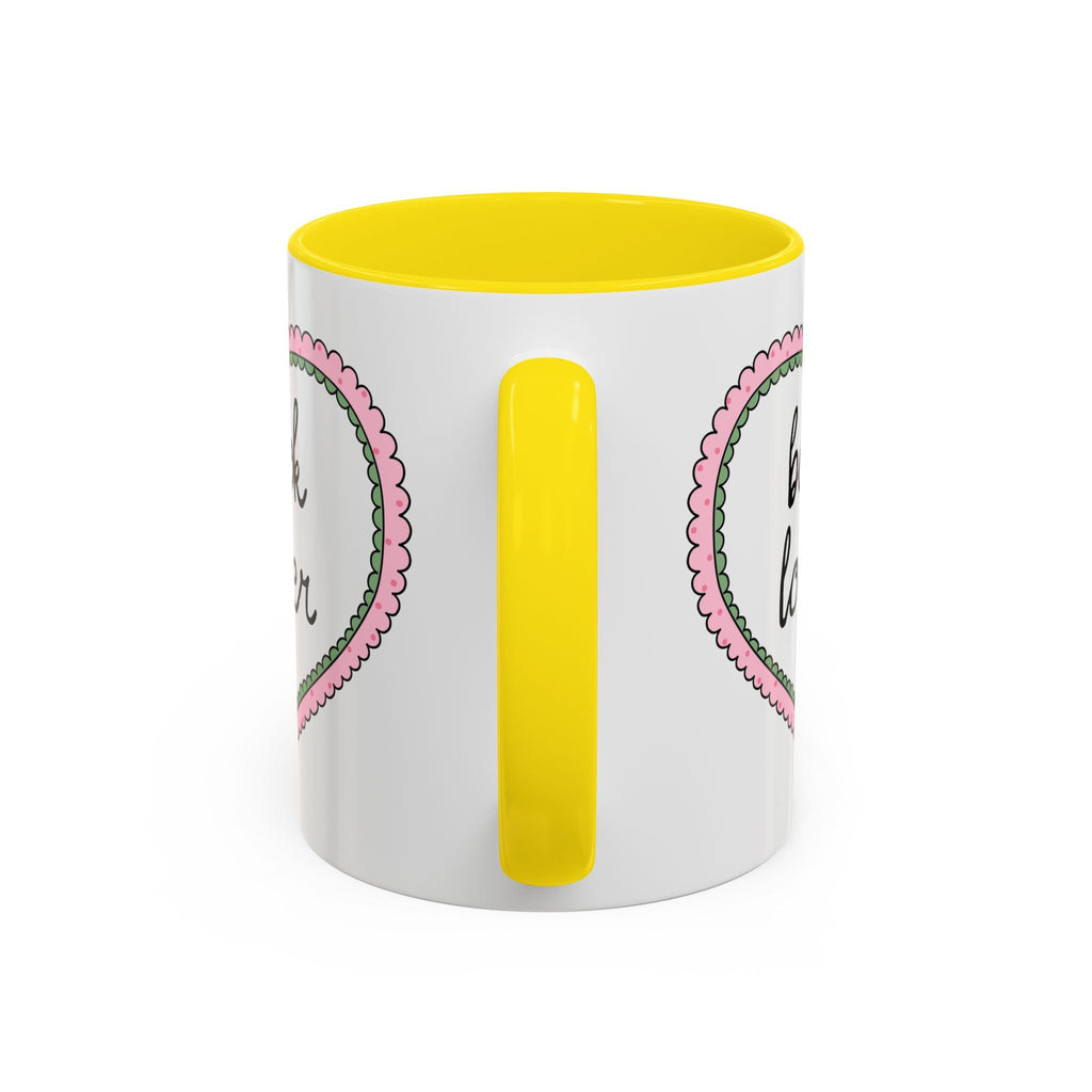 Book Lover Coffee Mug with Heart - Che Cose Belle