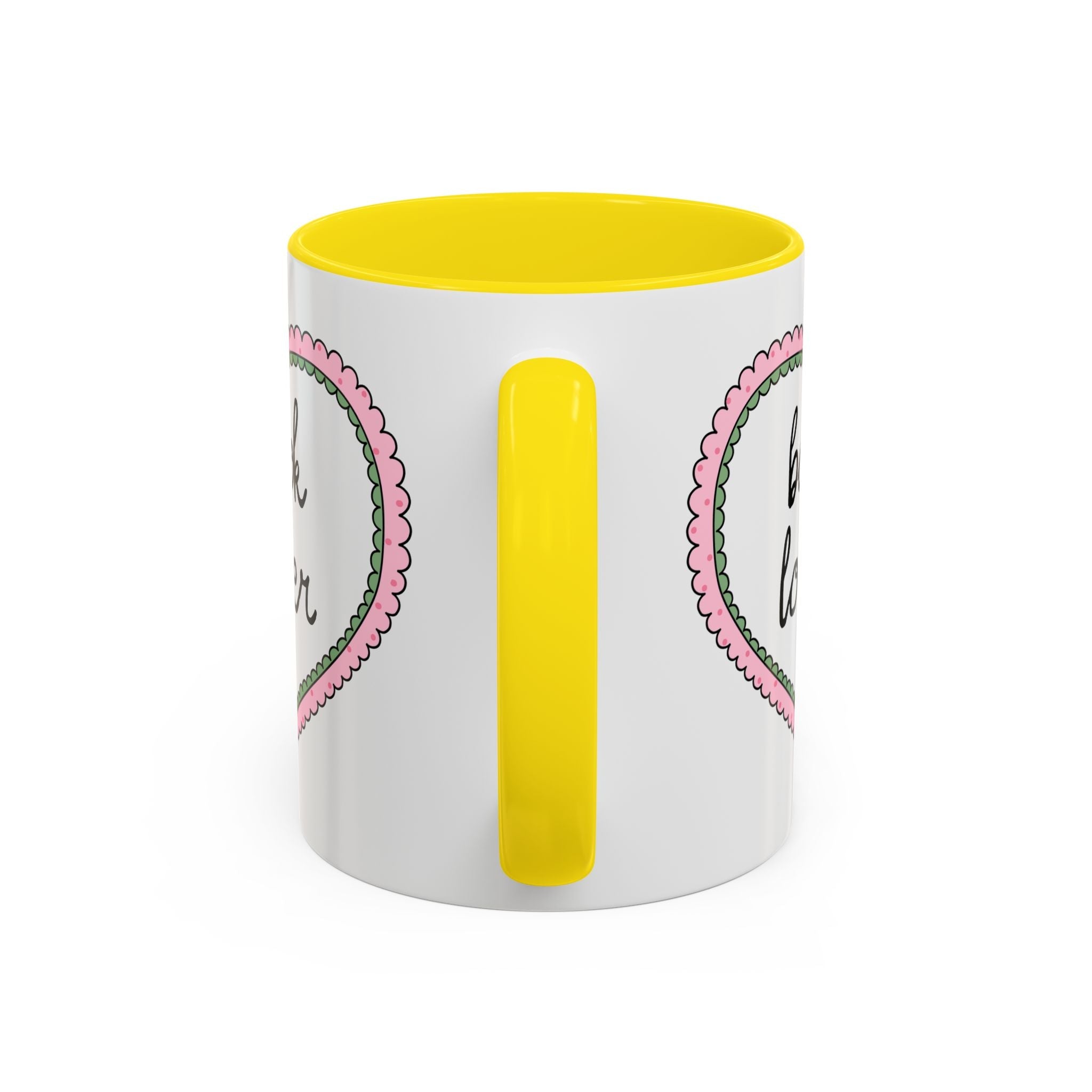 Book Lover Coffee Mug with Heart - Che Cose Belle
