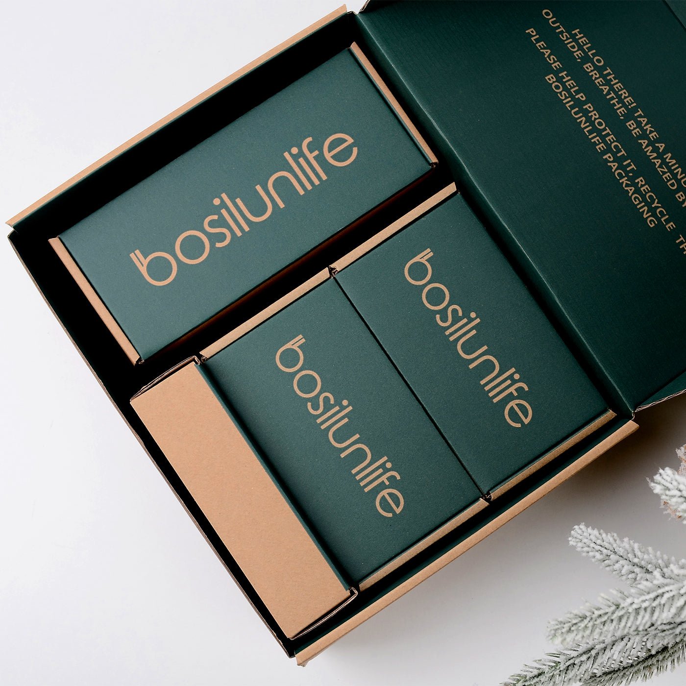 BosilunLife Eco - Brutalism Automatic Foaming Soap Dispenser Recycled Eco - Clay - Che Cose Belle
