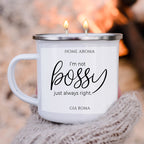 16oz Reusable Metal Candle Mug Scented Soy Candle Gift