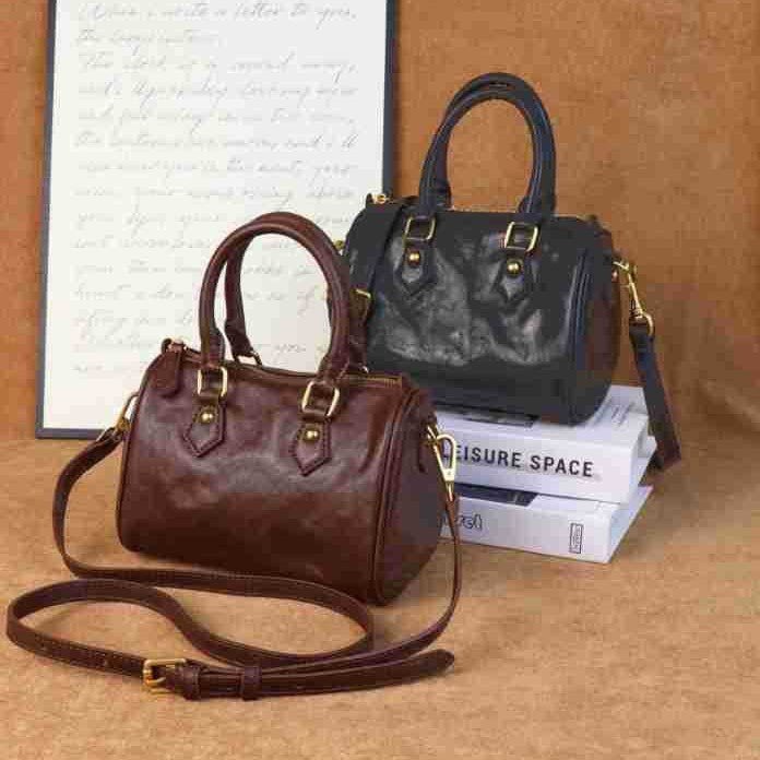 Boston-style Sophisticated Niche-design Vintage Handbag - Che Cose Belle