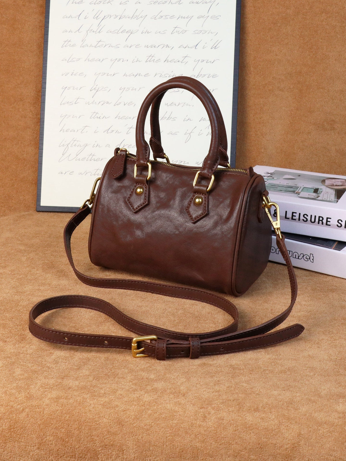 Boston-style Sophisticated Niche-design Vintage Handbag - Che Cose Belle