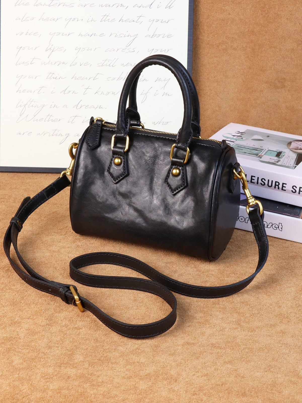 Boston-style Sophisticated Niche-design Vintage Handbag - Che Cose Belle
