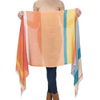 Boundless Colorblock Scarf - Orange - Che Cose Belle