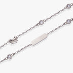 Bow Chain Double Strand Bracelet - Che Cose Belle
