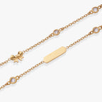Bow Chain Double Strand Bracelet - Che Cose Belle