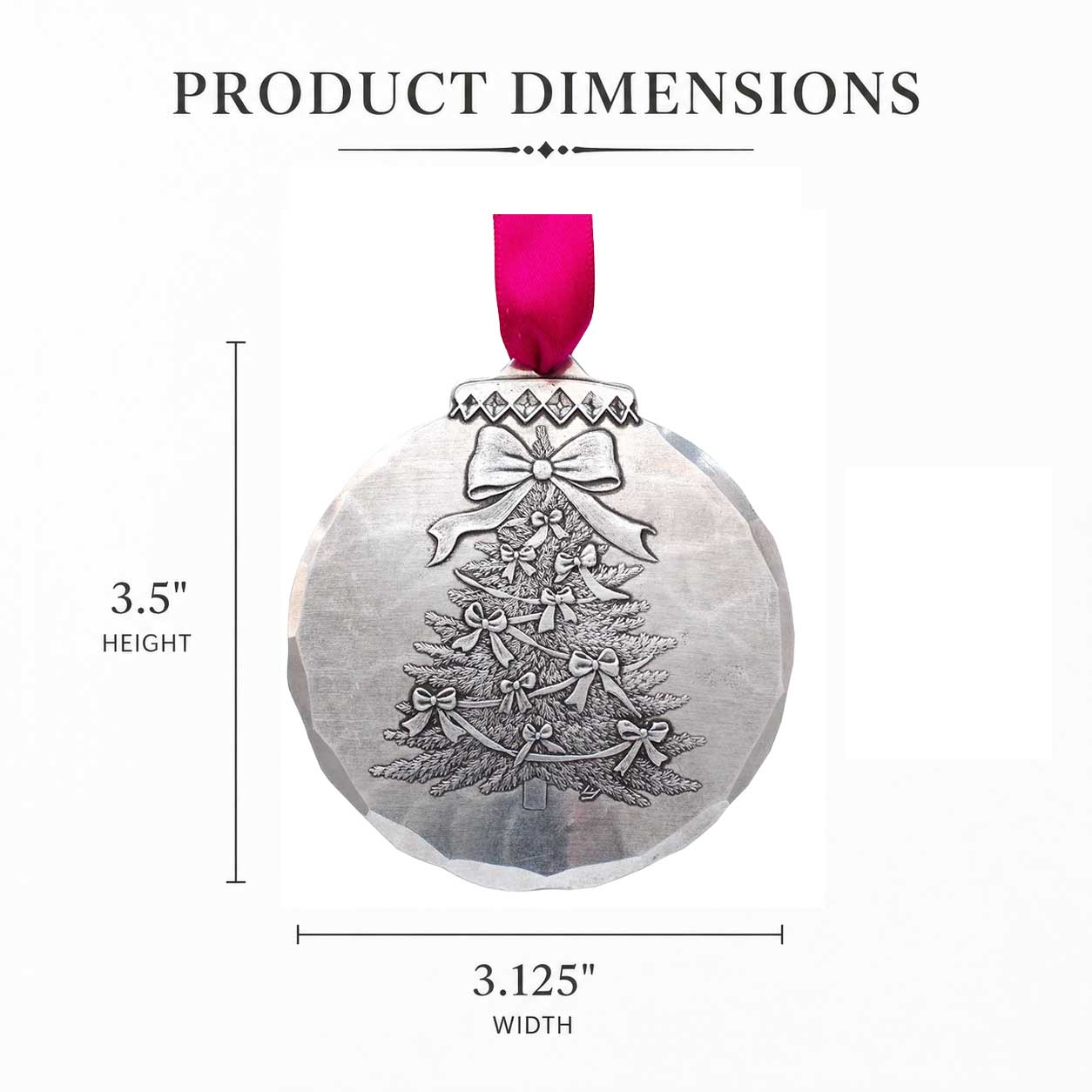 Bows of Joy Christmas Ornament - Che Cose Belle