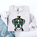 Boxer, Adorable Dog, St Patrick's Day, Lucky, Irish Sweatshirt - Che Cose Belle